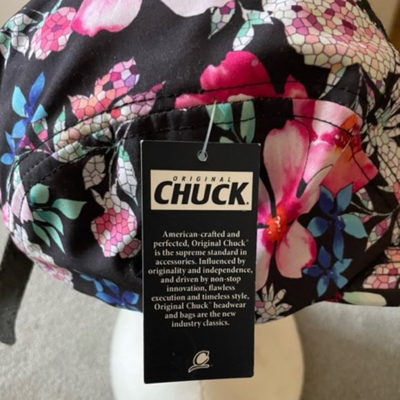 Original Chuck Hat, Baseball Cap Floral-NWT - Picture 7 of 8